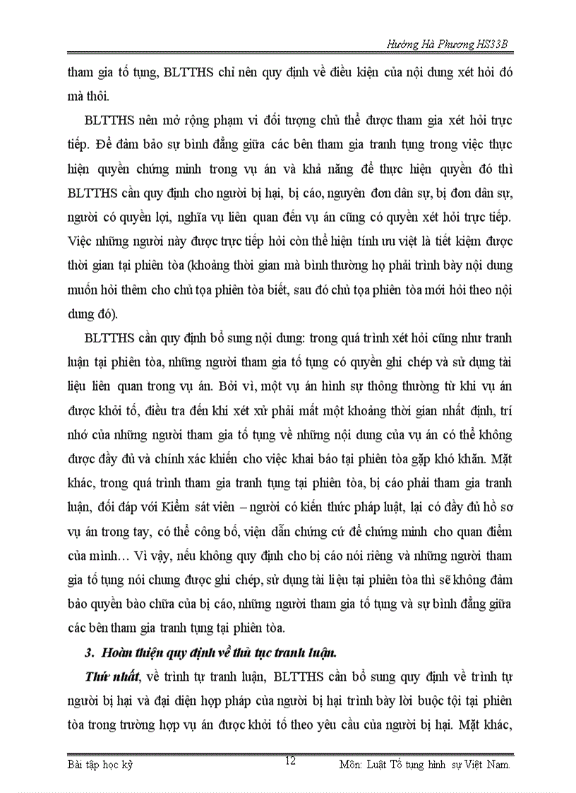 image for page Các quy định chung về thủ tục tố tụng tại phiên toà sơ thẩm và việc hoàn thiện quy định của pháp luật về vấn đề này