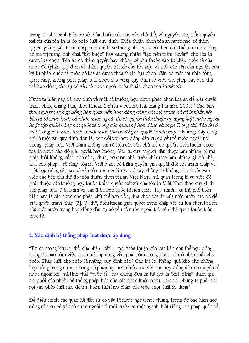 image for page Xác định cơ quan giải quyết tranh chấp và chọn luật đối với hợp đồng dân sự có yếu tố nước ngoài