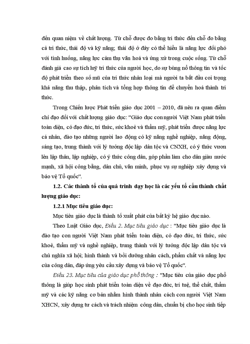 image for page Thực trạng và một số giải pháp chủ yếu nâng cao chất lượng giáo dục ở các trường THPT công lập trên địa bàn thành phố Vinh tỉnh Nghệ An