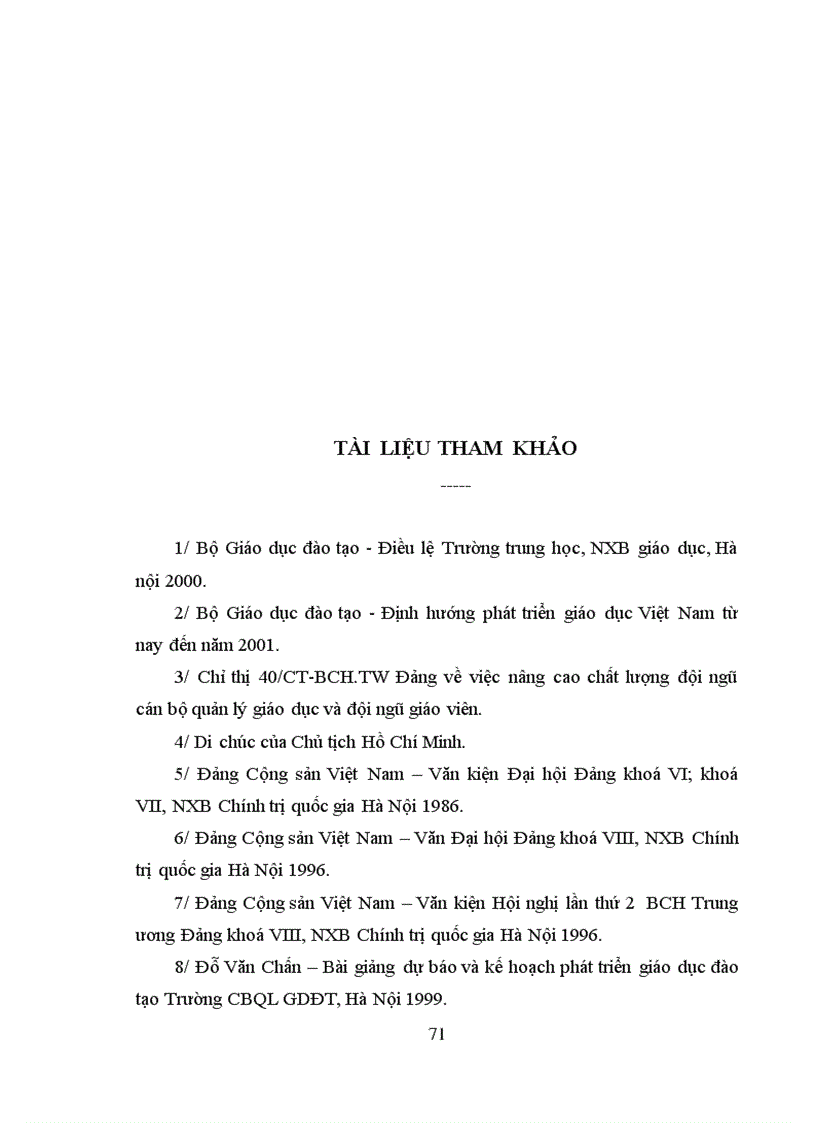 image for page Thực trạng và một số giải pháp chủ yếu nâng cao chất lượng giáo dục ở các trường THPT công lập trên địa bàn thành phố Vinh tỉnh Nghệ An