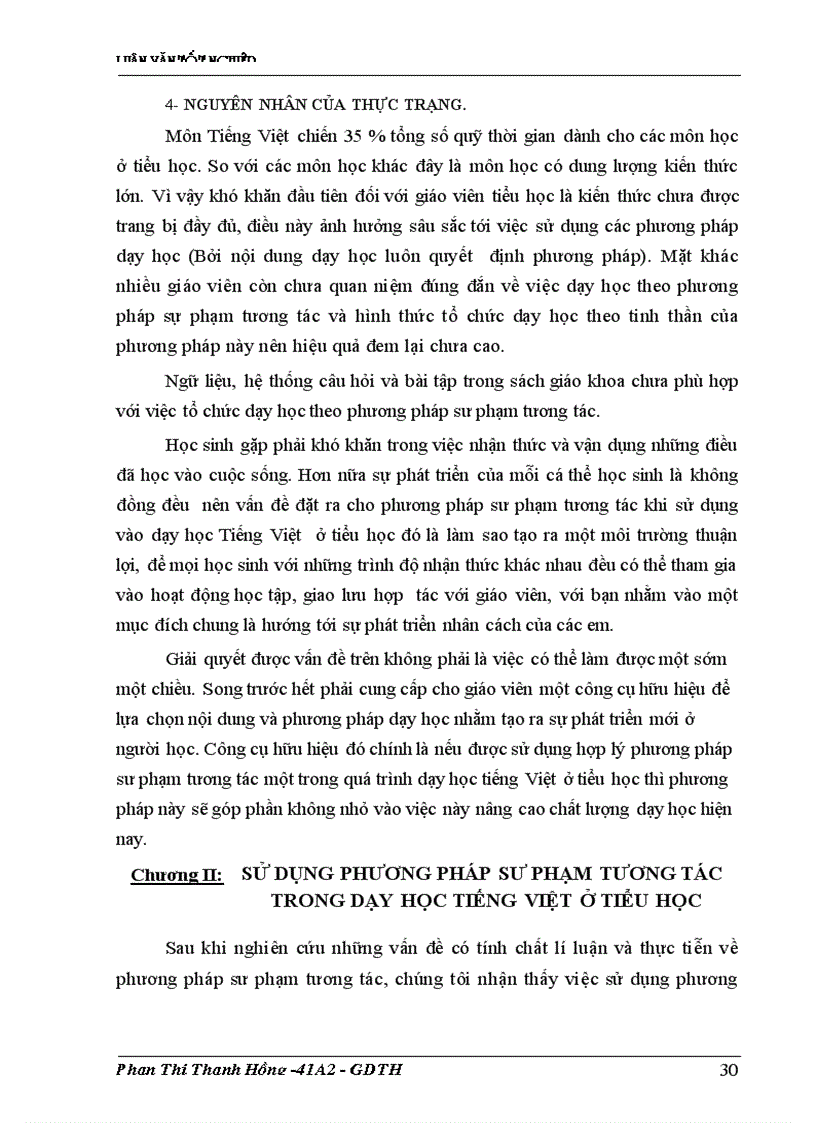 image for page Sử dụng phương pháp sư phạm tương tác trong dạy học tiếng việt ở tiểu học