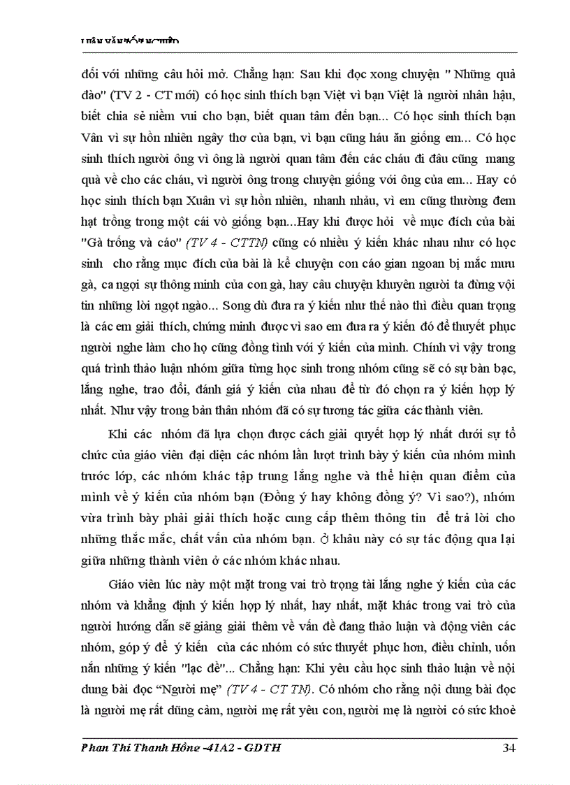 image for page Sử dụng phương pháp sư phạm tương tác trong dạy học tiếng việt ở tiểu học