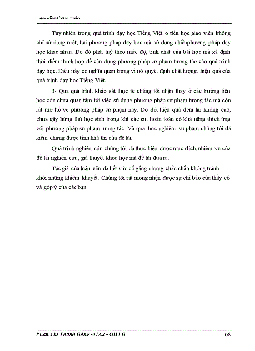 image for page Sử dụng phương pháp sư phạm tương tác trong dạy học tiếng việt ở tiểu học