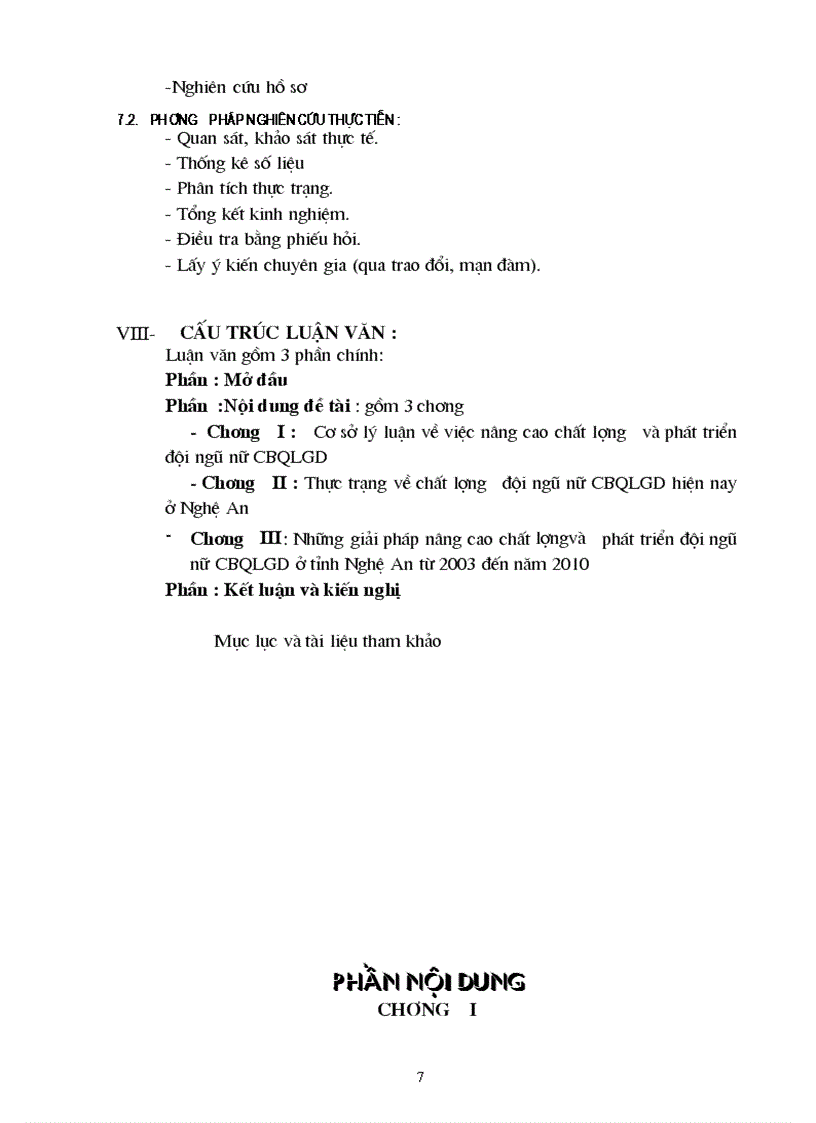 image for page Một số giải pháp nâng cao chất lượng đội ngũ nữ cán bộ quản lý giáo dục ở nghệ an giai đoạn 2003 2010