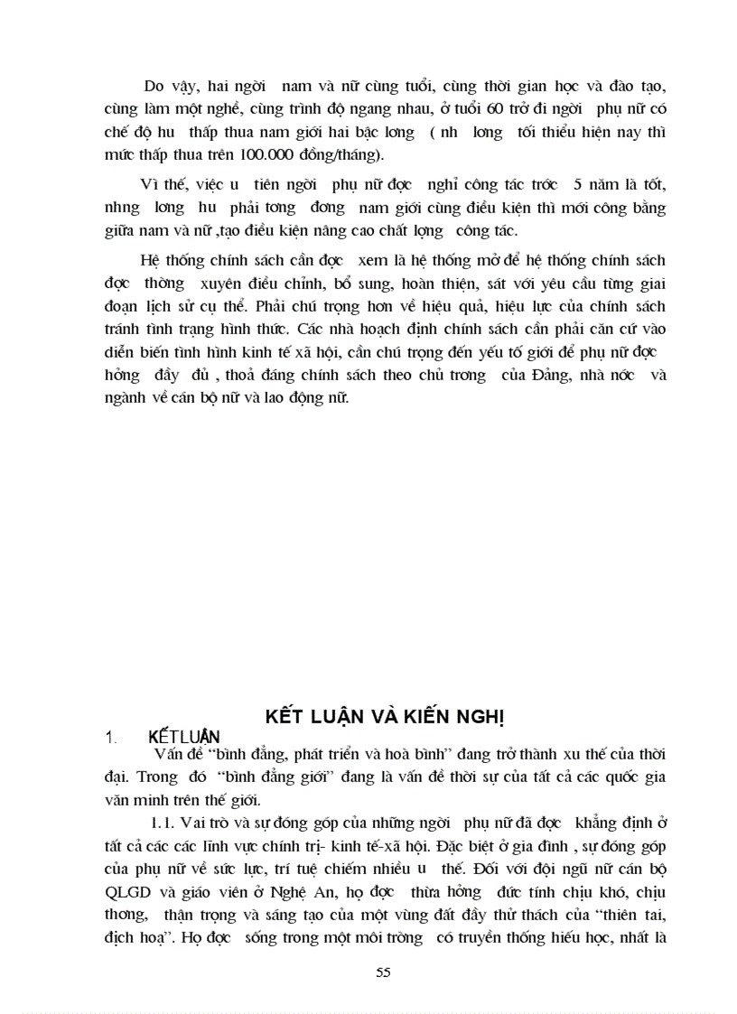 image for page Một số giải pháp nâng cao chất lượng đội ngũ nữ cán bộ quản lý giáo dục ở nghệ an giai đoạn 2003 2010