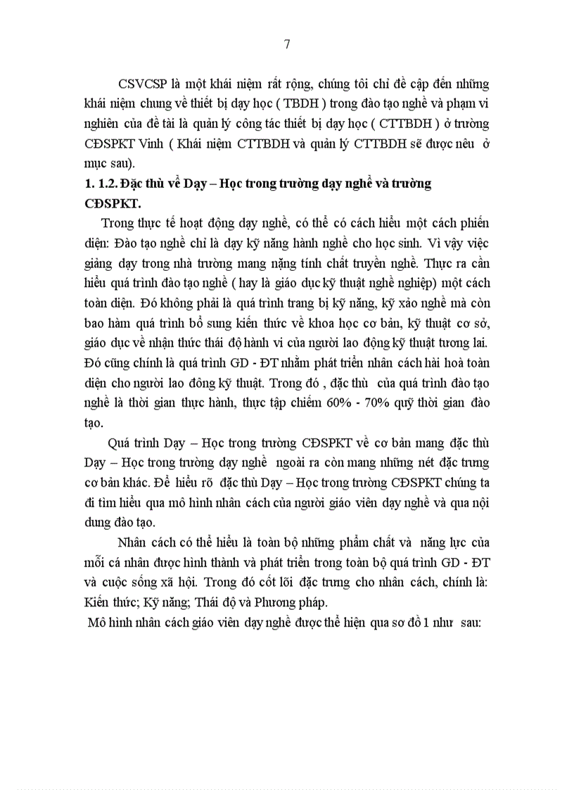 image for page Một số giải pháp quản lý công tác thiết bị dạy học nhằm nâng cao chất lượng đào tạo ở trường CĐSPKế toán Vinh