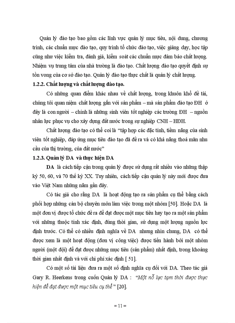 image for page Một số biện pháp tăng cường QLTH DA GDĐH nhằm góp phần nâng cao chất lượng đào tạo ở trường ĐH Vinh