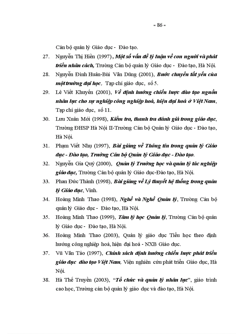 image for page Một số giải pháp xây dựng và phát triển đội ngũ cán bộ công chức hành chính trường Đại học Vinh trong giai đoạn mới