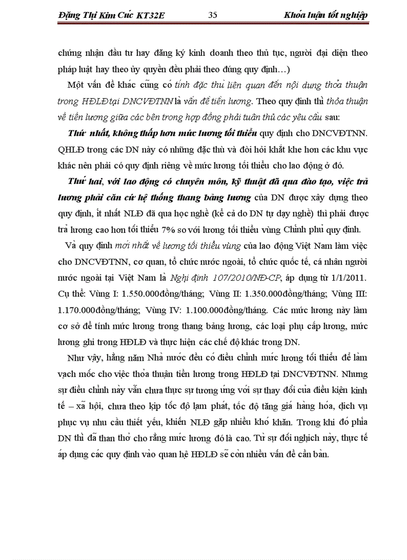 image for page Hợp đồng lao động và thực tiễn áp dụng trong các doanh nghiệp có vốn đầu tư nước ngoài