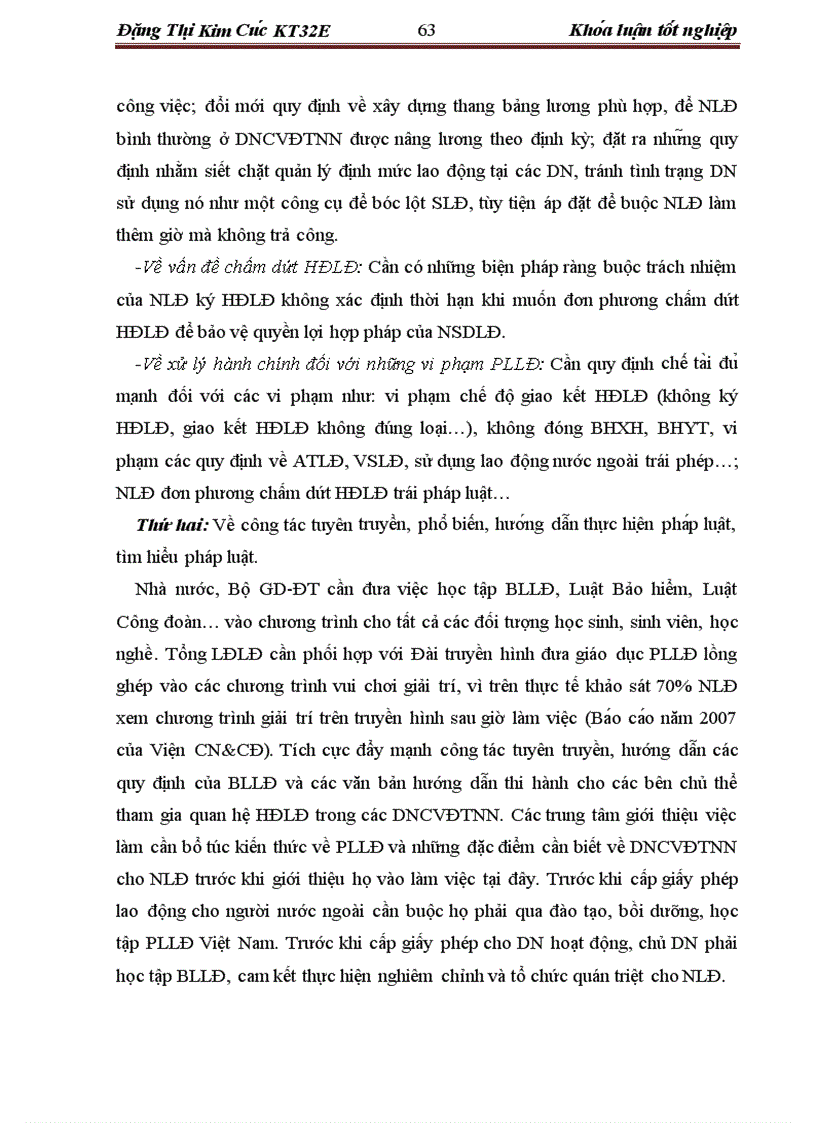 image for page Hợp đồng lao động và thực tiễn áp dụng trong các doanh nghiệp có vốn đầu tư nước ngoài