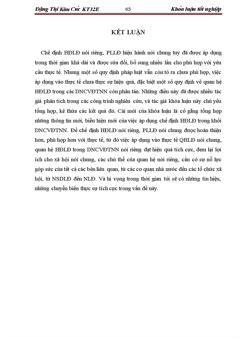 image for page Hợp đồng lao động và thực tiễn áp dụng trong các doanh nghiệp có vốn đầu tư nước ngoài