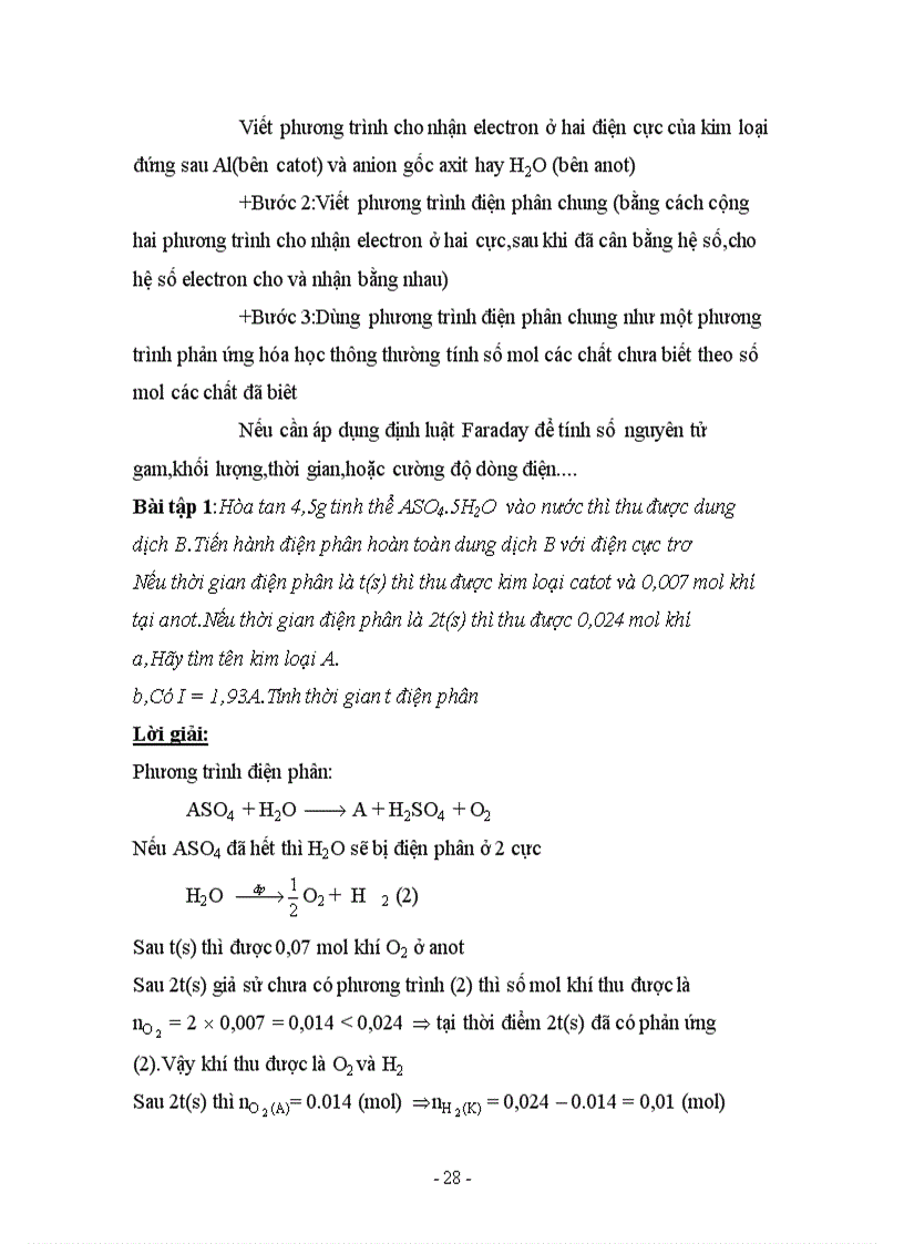 image for page Tìm hiểu ý nghĩa của bài tập điện phân trong giảng dạy ở trường THPT