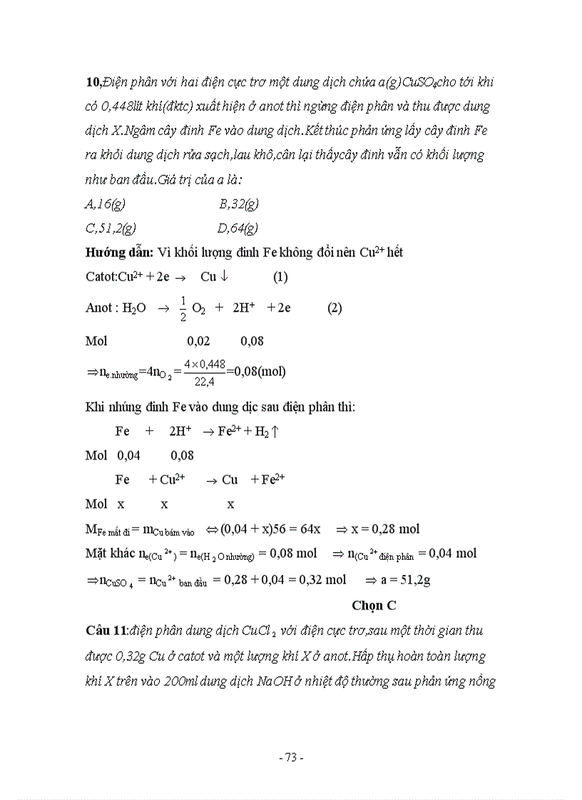image for page Tìm hiểu ý nghĩa của bài tập điện phân trong giảng dạy ở trường THPT