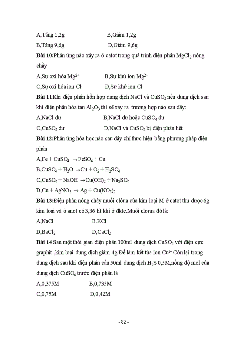 image for page Tìm hiểu ý nghĩa của bài tập điện phân trong giảng dạy ở trường THPT
