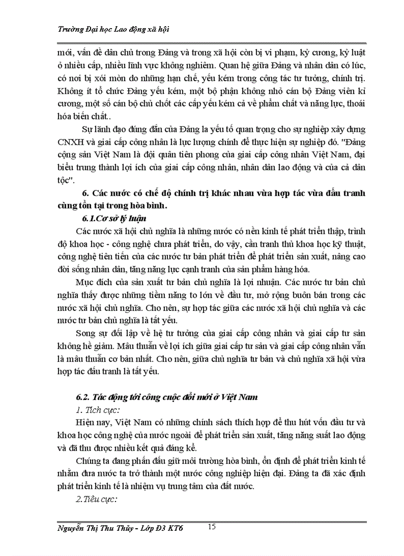 image for page Những đặc điểm và xu thế của thời đại ngày nay và tác động của nó đến Việt Nam trong công cuộc đổi mới ở nước ta