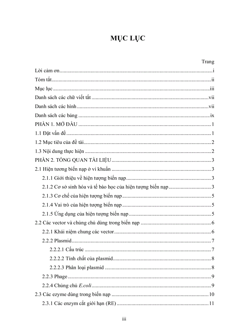 image for page HOÀN THIỆN QUY TRÌNH BIẾN NẠP ĐOẠN DNA VÀO TẾ BÀO VI KHUẨN E coli DH5α