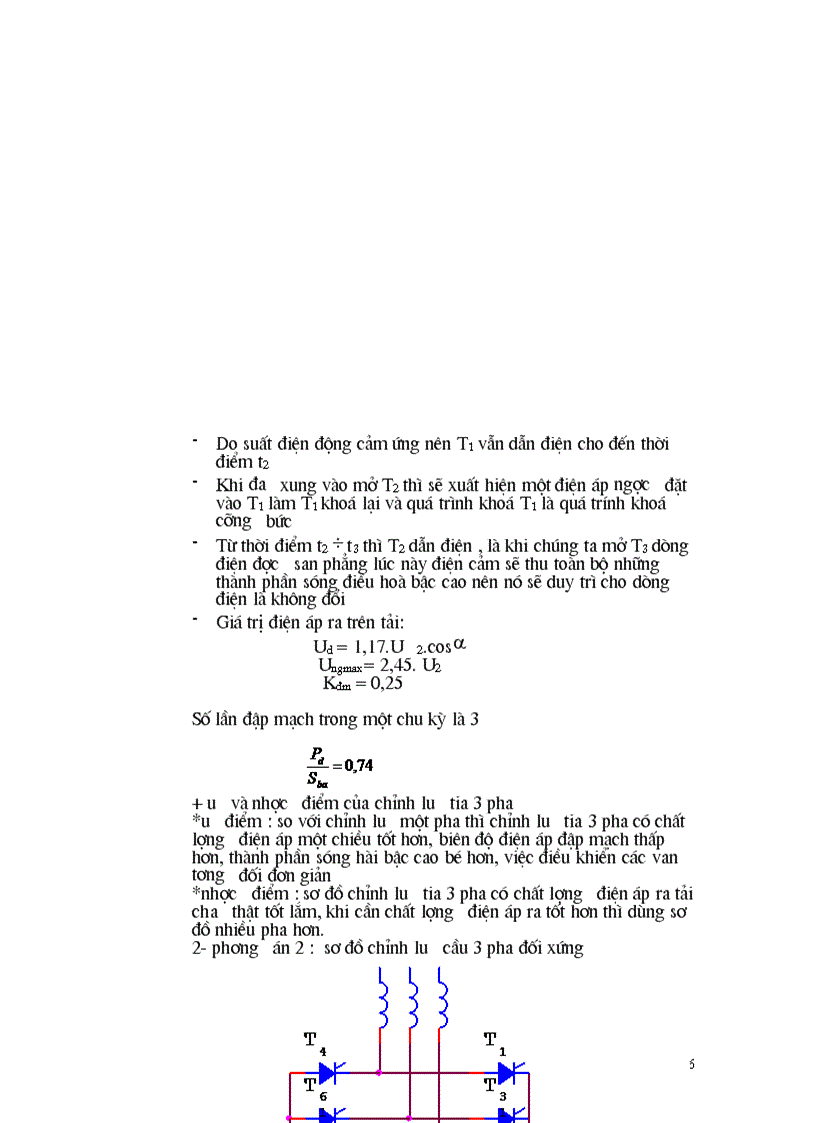 image for page Thiết kế nguồn cấp điện cho động cơ một chieu