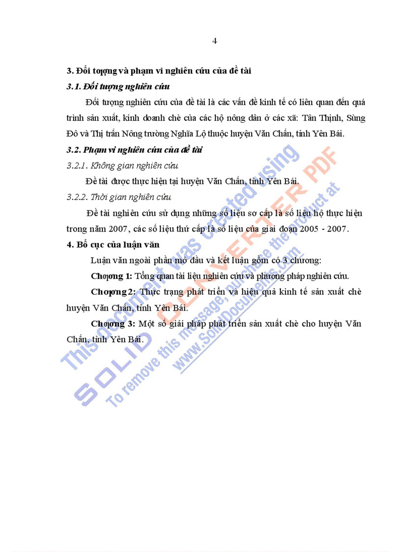 image for page Luận văn đánh giá hiệu quả kinh tế sản xuất chè của hộ nông dân trên địa bàn huyện văn chấn yên bái part