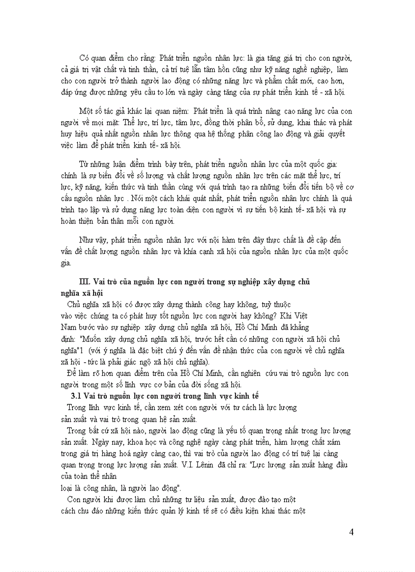 image for page Đầu tư phát triển nguồn nhân lực và thực trạng nguồn nhân lực của Việt Nam hiện nay