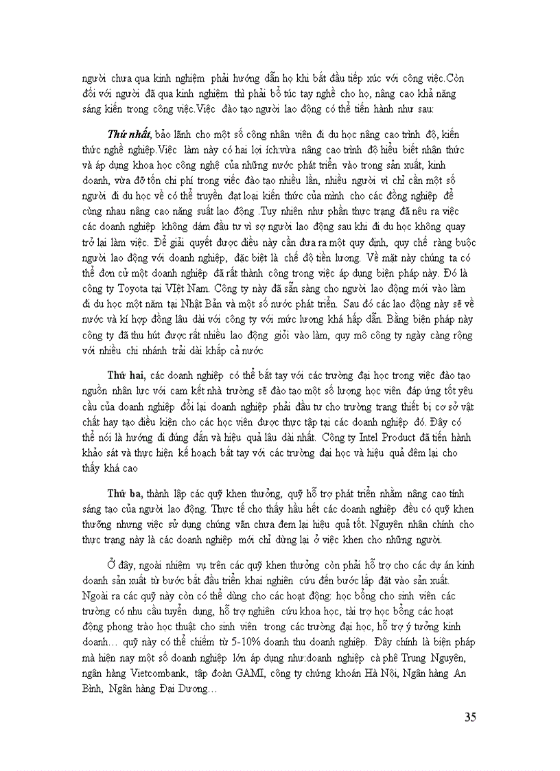 image for page Đầu tư phát triển nguồn nhân lực và thực trạng nguồn nhân lực của Việt Nam hiện nay