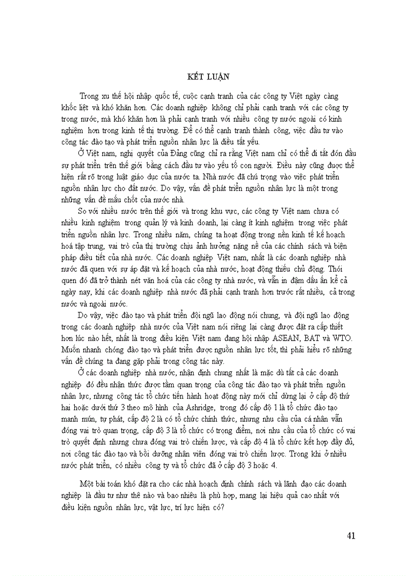 image for page Đầu tư phát triển nguồn nhân lực và thực trạng nguồn nhân lực của Việt Nam hiện nay