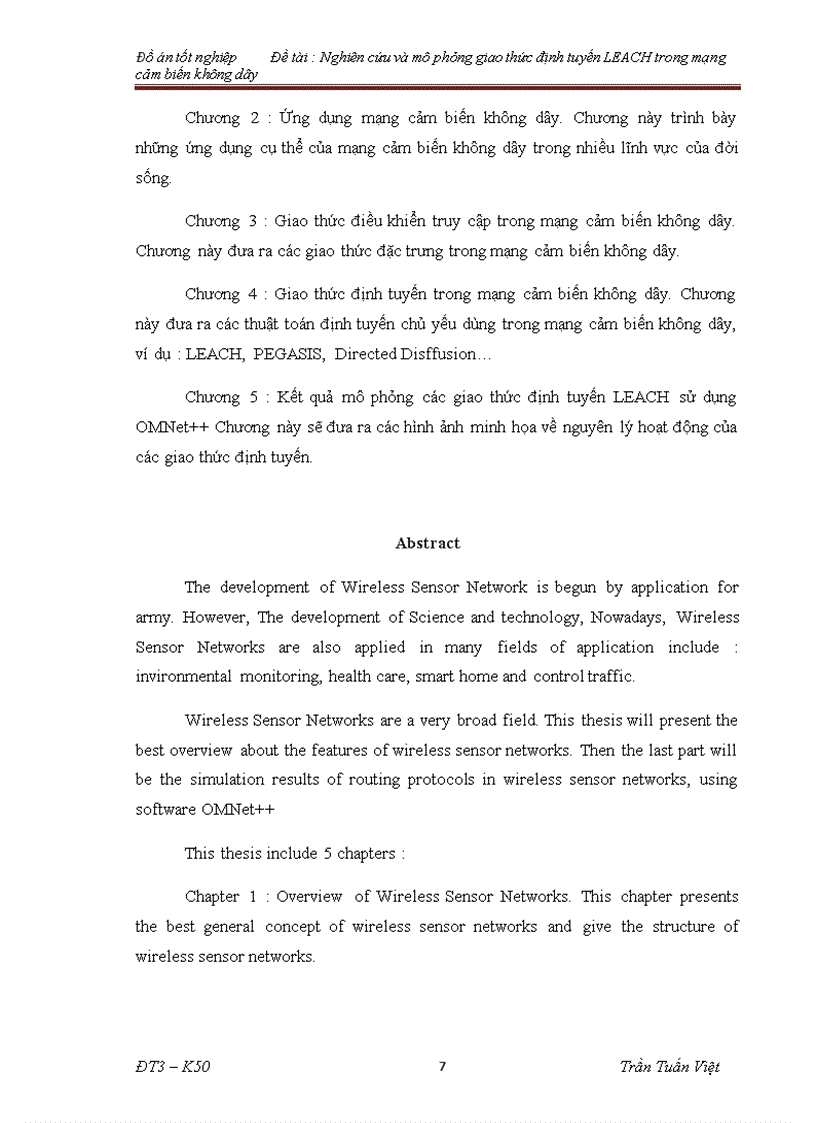 image for page Nghiên cứu và mô phỏng giao thức tìm đường trong mạng cảm biến không dây