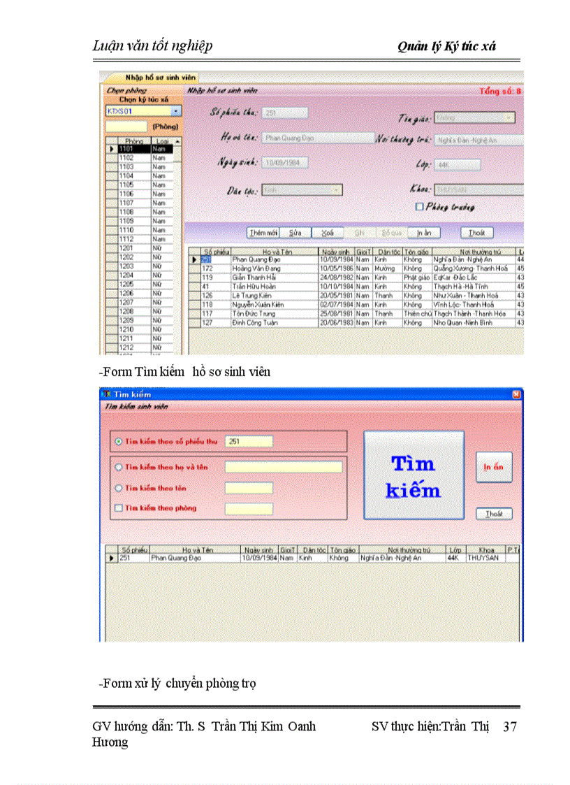 image for page Quản lý ký túc xá