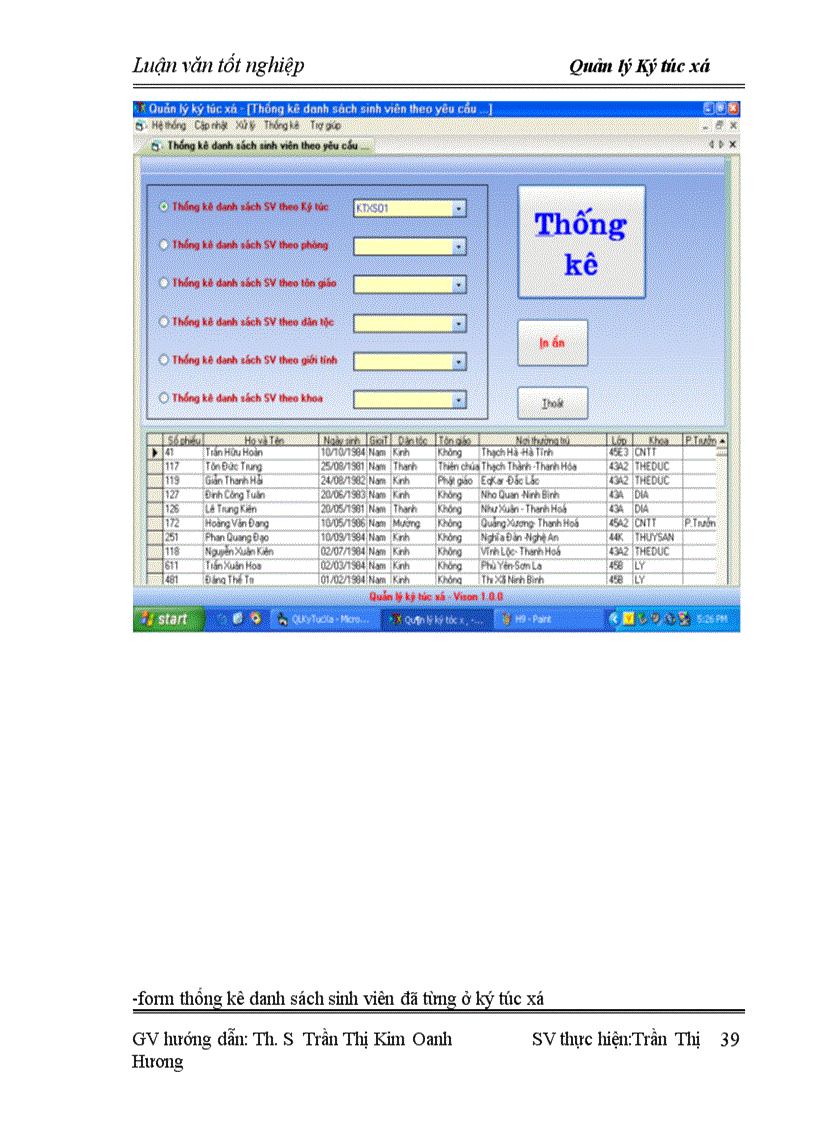 image for page Quản lý ký túc xá