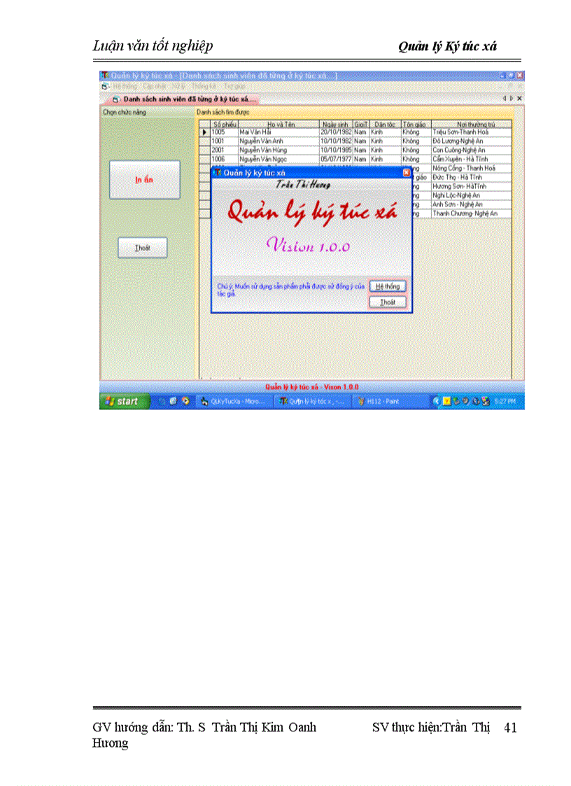 image for page Quản lý ký túc xá