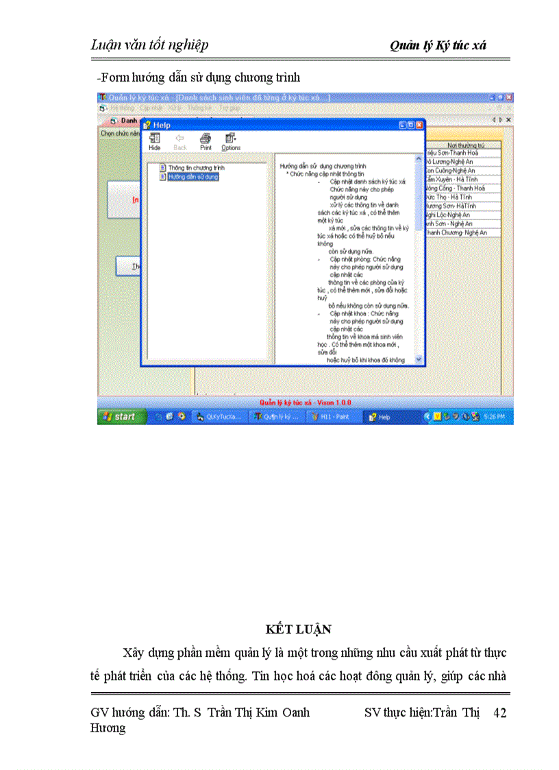 image for page Quản lý ký túc xá