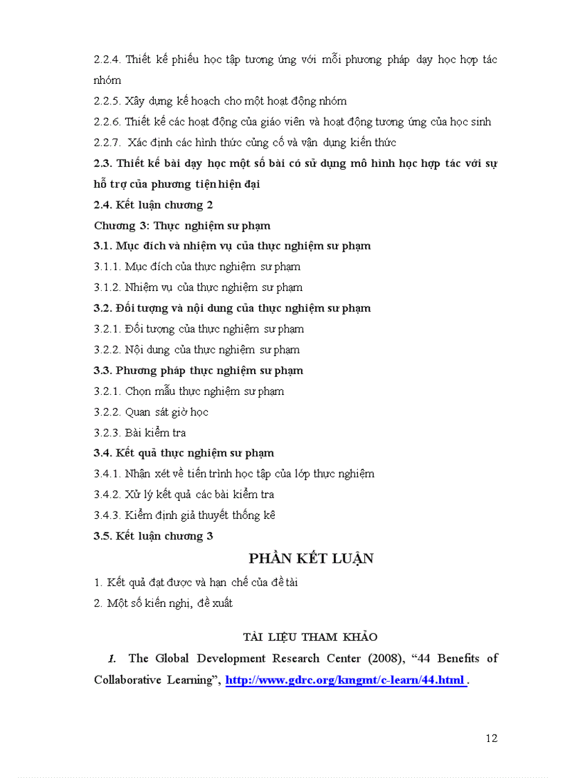 image for page Đề cương luận văn thạc sĩ giáo dục học Môn Vật lý