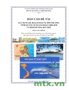 Báo cáo đề tài xây dựng kế hoạch bảo vệ môi trường tỉnh Quảng Ngãi giai đoạn 2006 2010