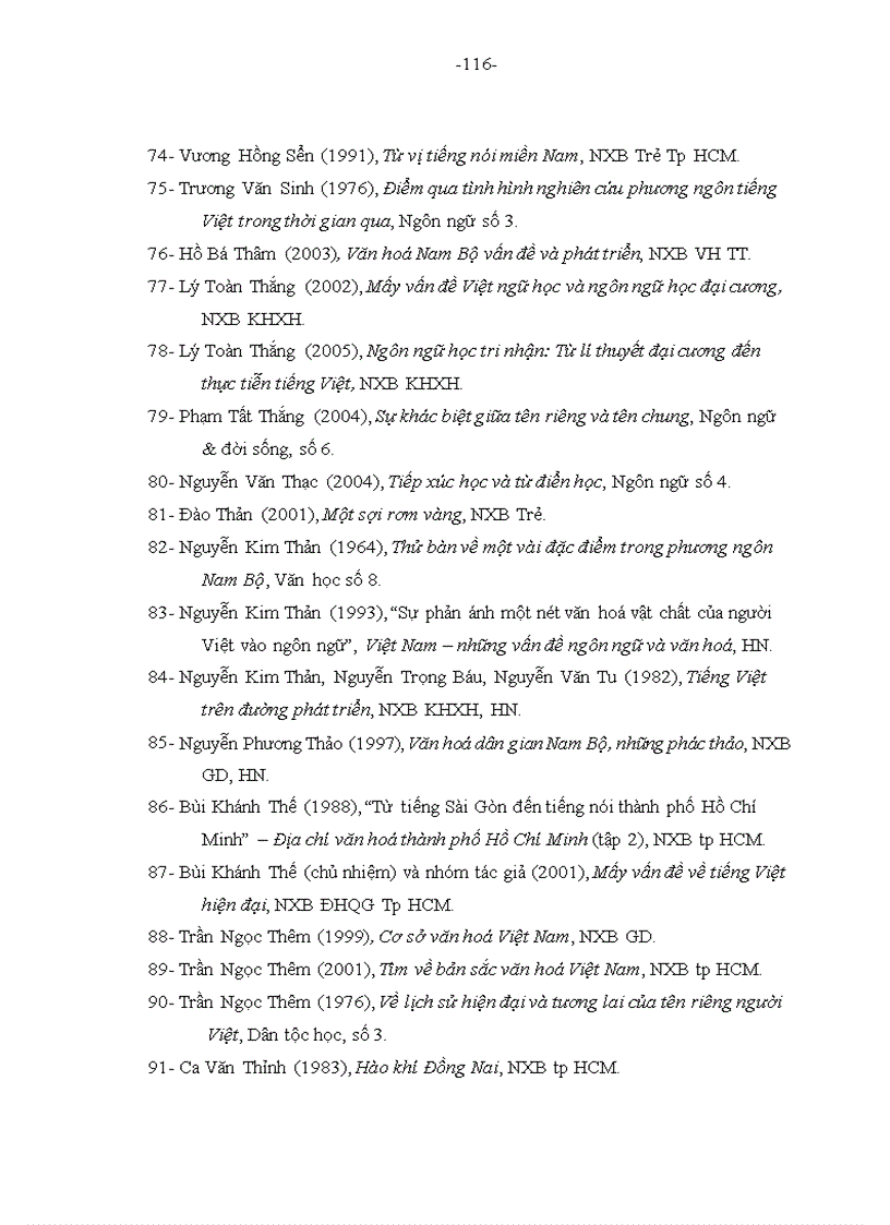 image for page Nghiên cứu về phương ngữ Nam Bộ và định danh trong tiếng việt và trong phương ngữ Nam Bộ