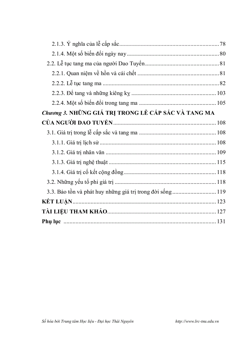 image for page Lễ cấp sắc và tang ma của người dao tuyển ở huyện bảo thắng tỉnh lào cai