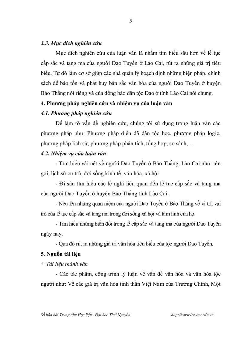 image for page Lễ cấp sắc và tang ma của người dao tuyển ở huyện bảo thắng tỉnh lào cai