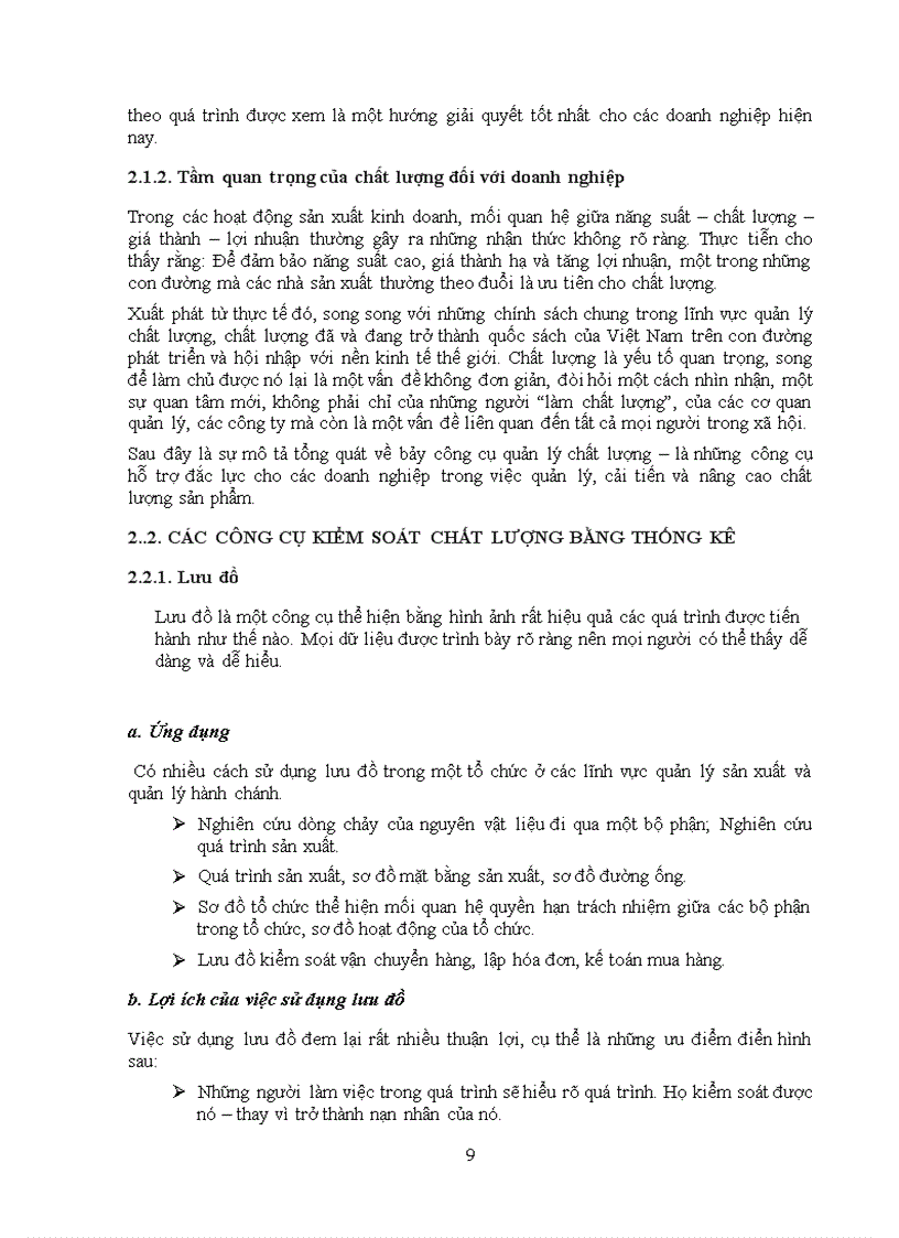 image for page Sử dụng công cụ quản lý chất lượng nhằm giảm tỷ lệ sản phẩm lỗi của nước tăng lực NumberOne nhà máy bia và nước giải khát Bến Thành