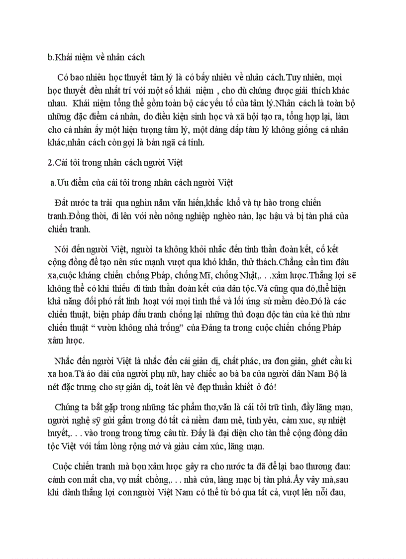 image for page Cái tôi trong nhân cách người Việt