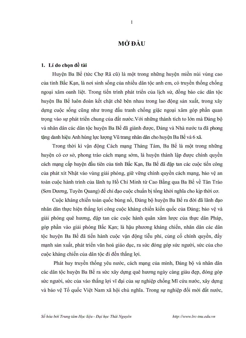 image for page Huyện ba bể tỉnh bắc kạn 1975 2005 chuyên ngành lịch sử