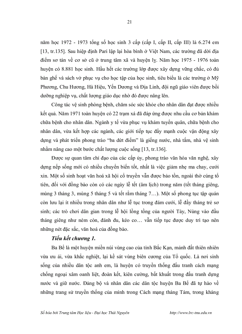 image for page Huyện ba bể tỉnh bắc kạn 1975 2005 chuyên ngành lịch sử