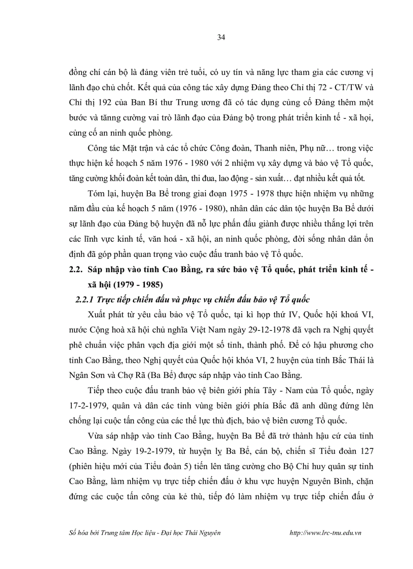 image for page Huyện ba bể tỉnh bắc kạn 1975 2005 chuyên ngành lịch sử