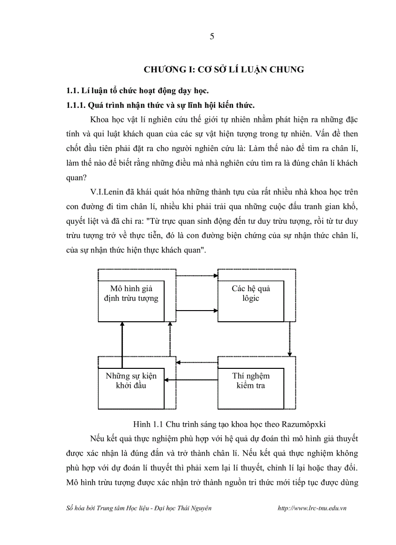 image for page Xây dựng tiến trình dạy học các thuyết về ánh sáng Vật lý 12 nâng cao theo hướng phát triển năng lực tư duy cho học sinh