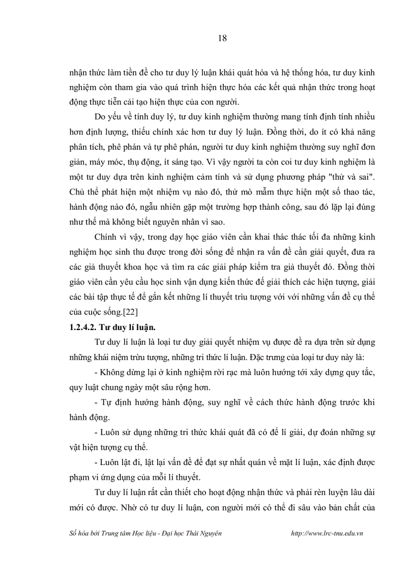 image for page Xây dựng tiến trình dạy học các thuyết về ánh sáng Vật lý 12 nâng cao theo hướng phát triển năng lực tư duy cho học sinh