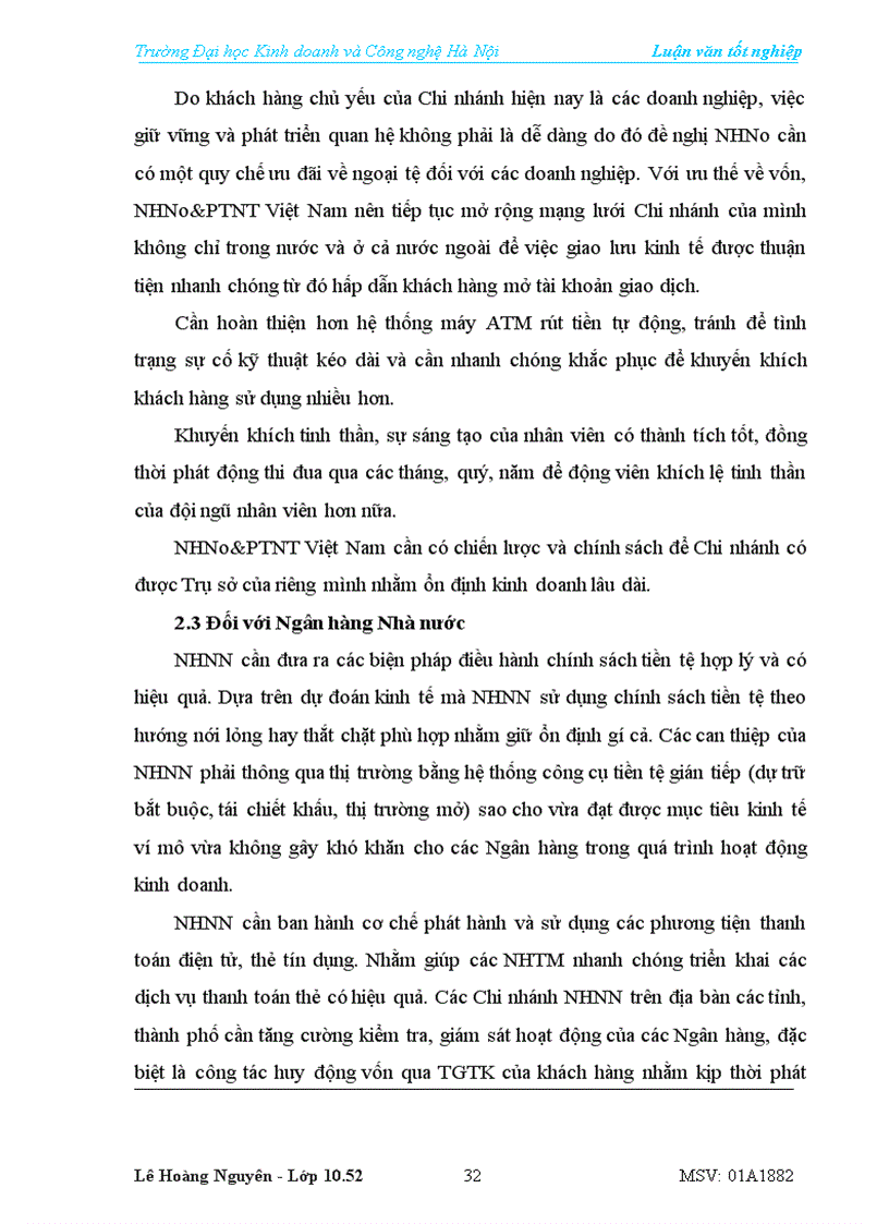 image for page Một số Giải pháp nhằm nâng cao chất lượng huy động vốn tại Chi nhánh NHNo PTNT Hùng Vương