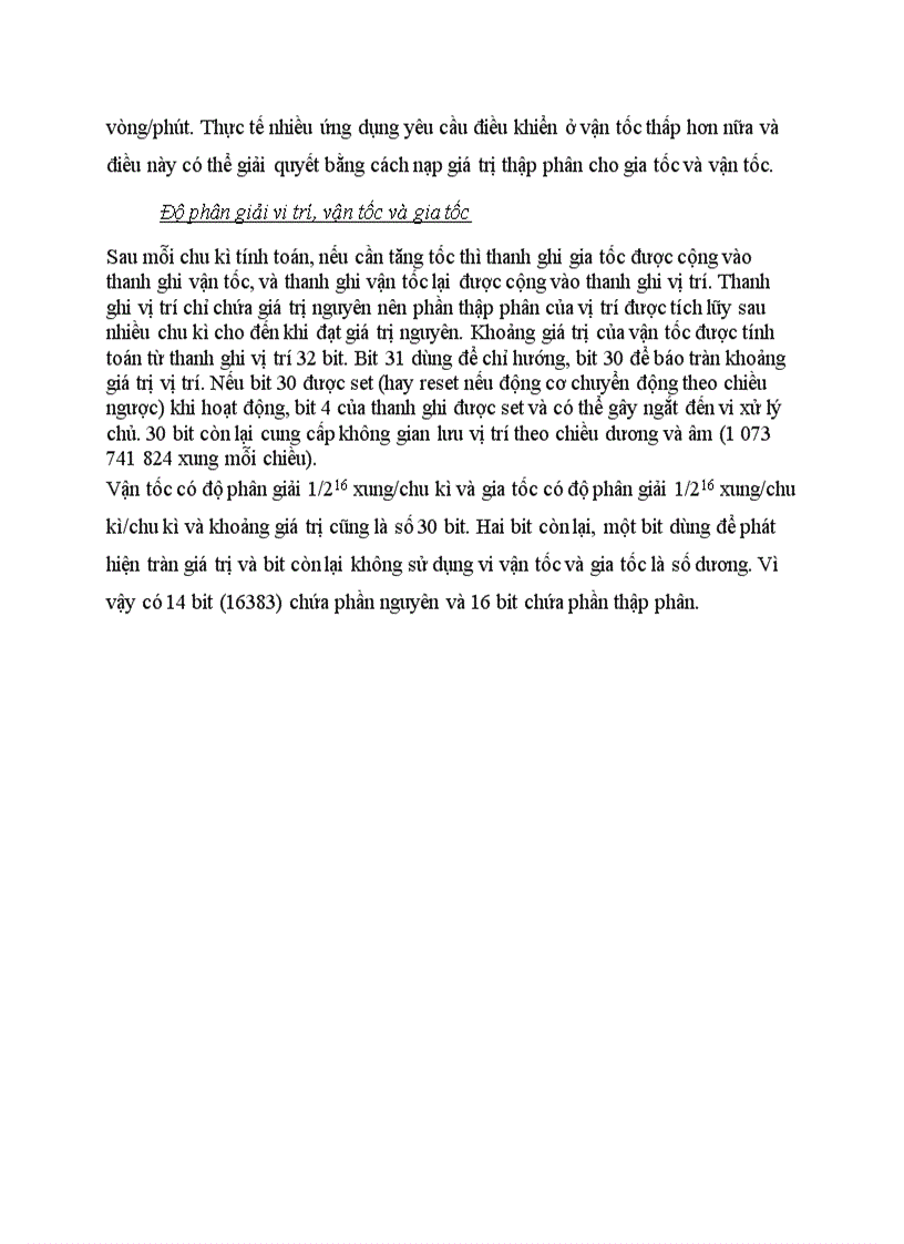 image for page Điều Khiển Động Cơ một chiều Servo dùng IC LM629