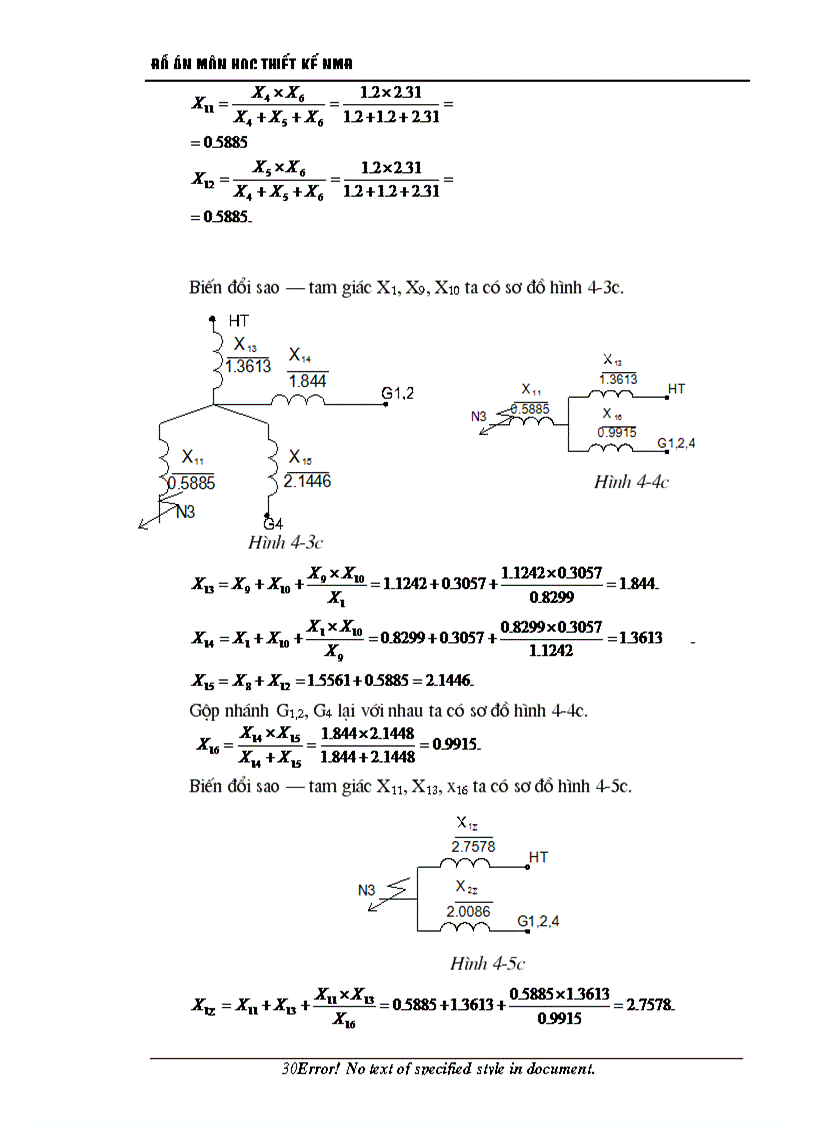 image for page Thiết kế phần điện trong nhà máy điện kiểu nhiệt điện ngưng hơi gồm 4 tổ máy công suất mỗi tổ là 100 MW cấp điện cho phụ tải địa phương 10 5KV và phát vào hệ thống 220KV