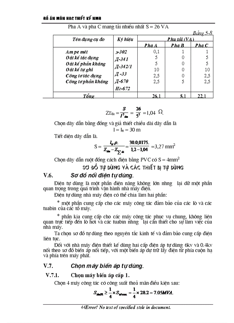 image for page Thiết kế phần điện trong nhà máy điện kiểu nhiệt điện ngưng hơi gồm 4 tổ máy công suất mỗi tổ là 100 MW cấp điện cho phụ tải địa phương 10 5KV và phát vào hệ thống 220KV