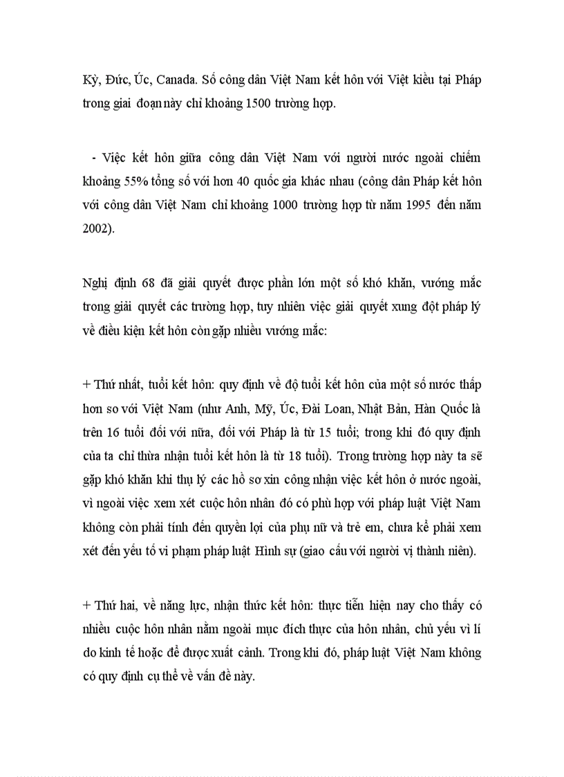 image for page Giải quyết xung đột pháp luật về điều kiện kết hôn theo pháp luật Việt Nam