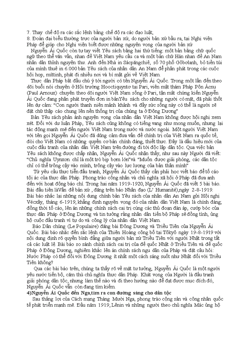 image for page Hành trình Bác Hồ ra đi tìm đường cứu nước giai đoạn 1911 1920 và ý nghĩa đối với cách mạng Việt nam