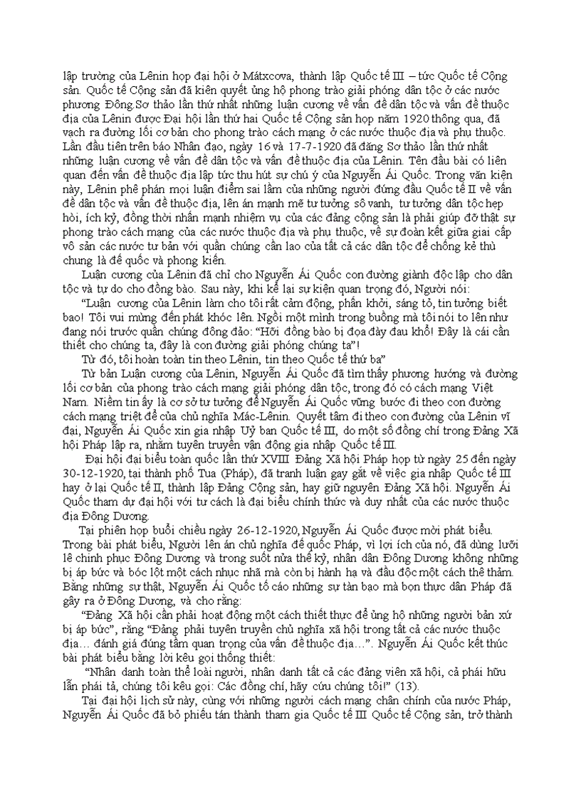 image for page Hành trình Bác Hồ ra đi tìm đường cứu nước giai đoạn 1911 1920 và ý nghĩa đối với cách mạng Việt nam