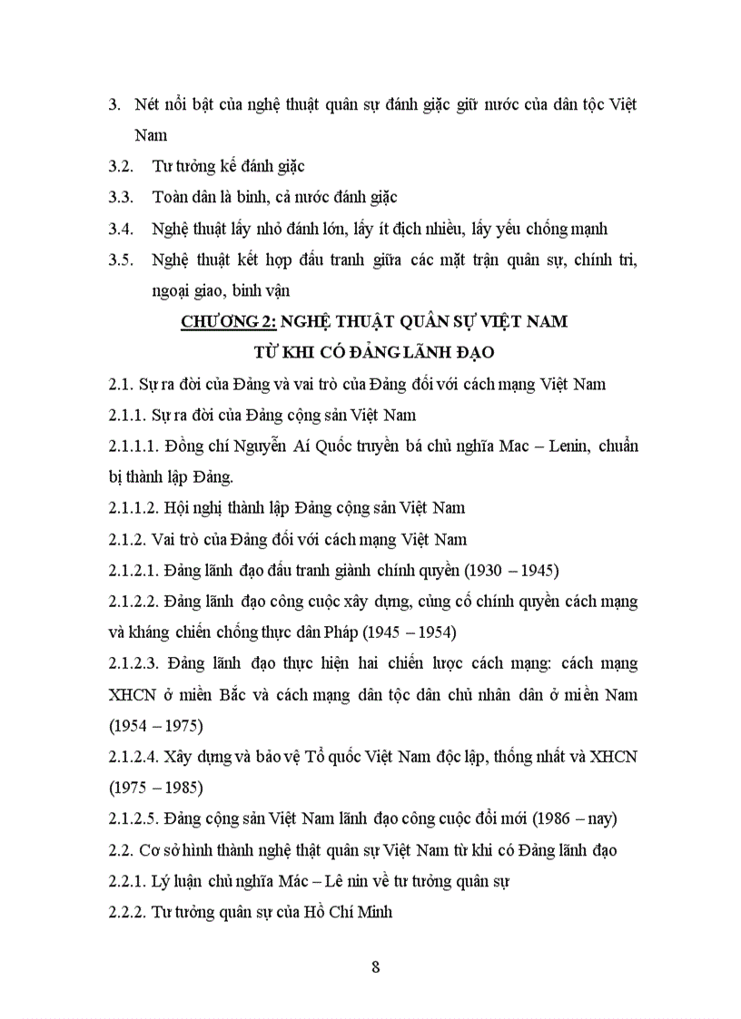 image for page Những nét đặc sắc của nghệ thuật quân sự Việt Nam từ khi có đảng lãnh đạo